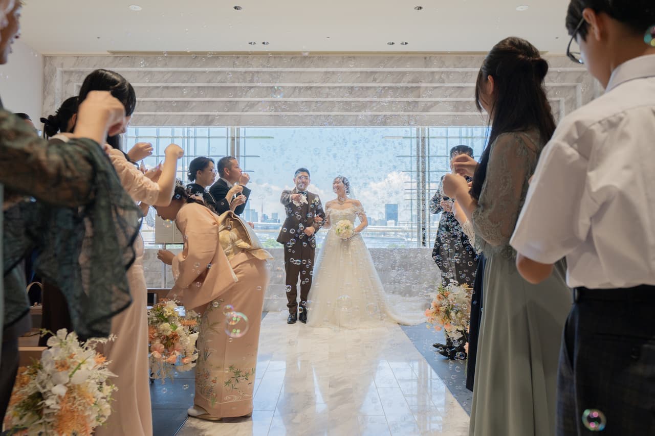 【小さな結婚式お台場店】笑顔と感謝に包まれた一日♥